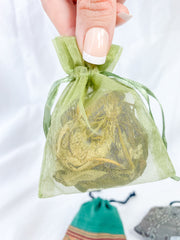 Lucid Dreams Mugwort Pouch with Amethyst Small