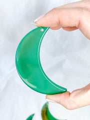 Agate Moon Christmas Tree Ornament | Green
