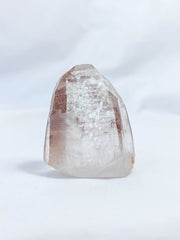 Clear Quartz with Inclusions Half Polished Point 35g