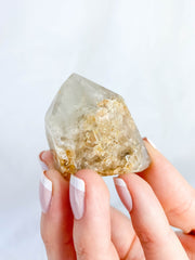 Lodolite Polished Point 58g