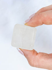 Clear Quartz Cube Carving 71g