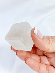 Clear Quartz Cube Carving 71g