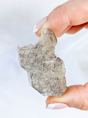 Clear Quartz with Black Rutile Elestial Natural 36g