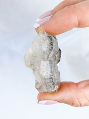Clear Quartz with Black Rutile Elestial Natural 36g