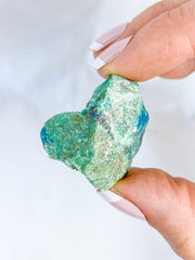 Chrysocolla Natural Heart 13g