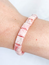 Rhodochrosite Bracelet | Small Square