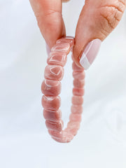 Rhodochrosite Bracelet | Small Rounded