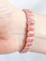 Rhodochrosite Bracelet | Small Rounded