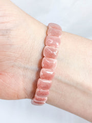 Rhodochrosite Bracelet | Small Rounded
