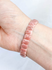 Rhodochrosite Bracelet | Small Rounded