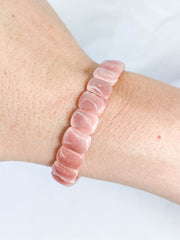 Rhodochrosite Bracelet | Small Rounded