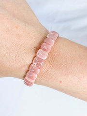 Rhodochrosite Bracelet | Small Rounded