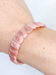 Rhodochrosite Bracelet | Small Rounded