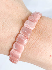 Rhodochrosite Bracelet | Small Rounded