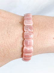 Rhodochrosite Bracelet | Small Rounded