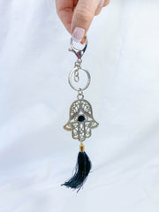 Hamsa Freedom Keyring