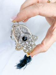 Hamsa Freedom Keyring