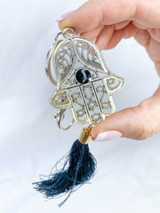 Hamsa Freedom Keyring