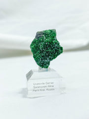 Uvarovite Green Garnet Mineral Specimen