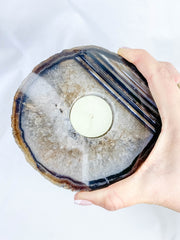 Agate Charcoal Candle Base 570g