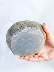 Agate Charcoal Candle Base 570g