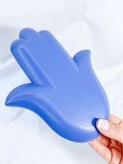 Hamsa Wooden Dish | Blue