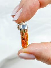 Orange Kyanite Natural Necklace