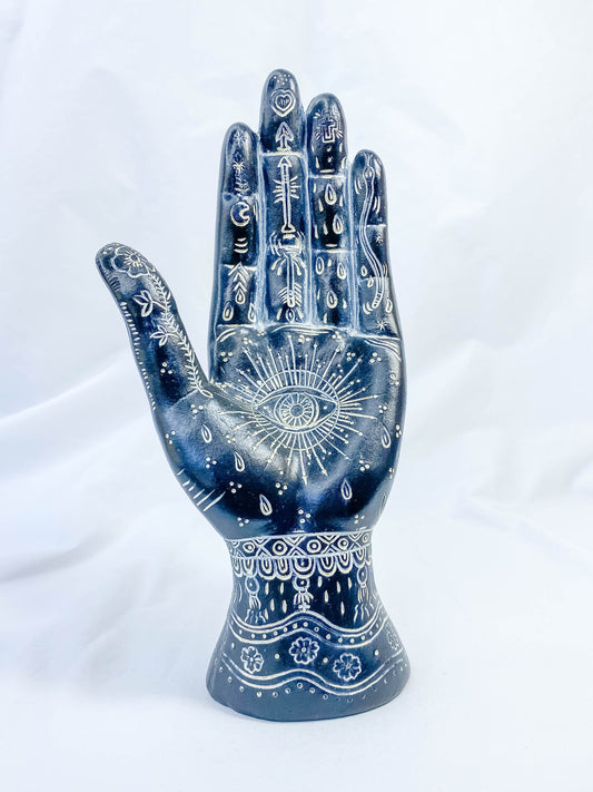 Black Mystical Hand Statue