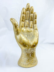 Gold Mystical Hand Statue
