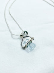 Aquamarine Polished Necklace
