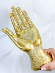 Gold Mystical Hand Statue