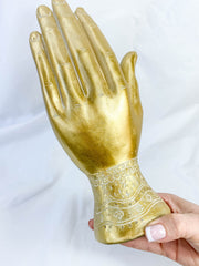 Gold Mystical Hand Statue