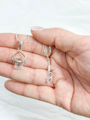 Aquamarine Polished Necklace