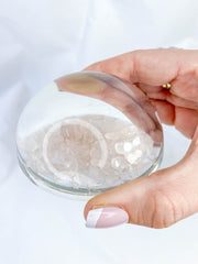 Rose Quartz Paper Weight 243g