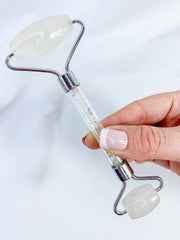 Clear Quartz Face Roller