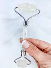 Clear Quartz Face Roller