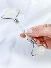 Clear Quartz Face Roller