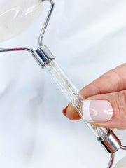 Clear Quartz Face Roller
