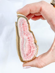 Rhodochrosite Slice 51g