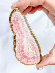 Rhodochrosite Slice 51g