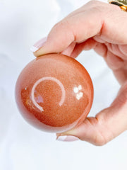 Gold Stone Sphere 198g