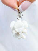 Mother of Pearl Silver Plated Earrings | White