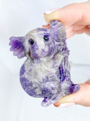 Amethyst Chevron Koala Tree Hugger 80g