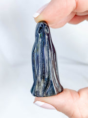 Black Obsidian Ghost Carving
