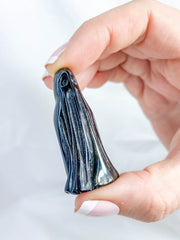 Black Obsidian Ghost Carving