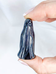 Black Obsidian Ghost Carving