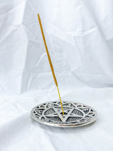 Pentagram Silver Plated Incense Holder