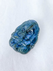 Labradorite Ganesha Carving