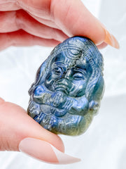 Labradorite Ganesha Carving