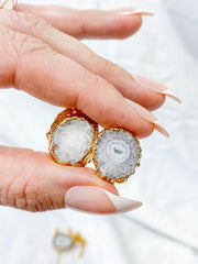 Grounding Duo | Agate Necklace + Earring